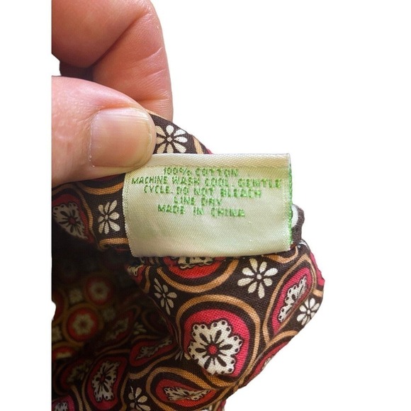 Vera Bradley Imperial Toile Large Hobo Shoulder Bag Brown White Pink Birds - Picture 12 of 16